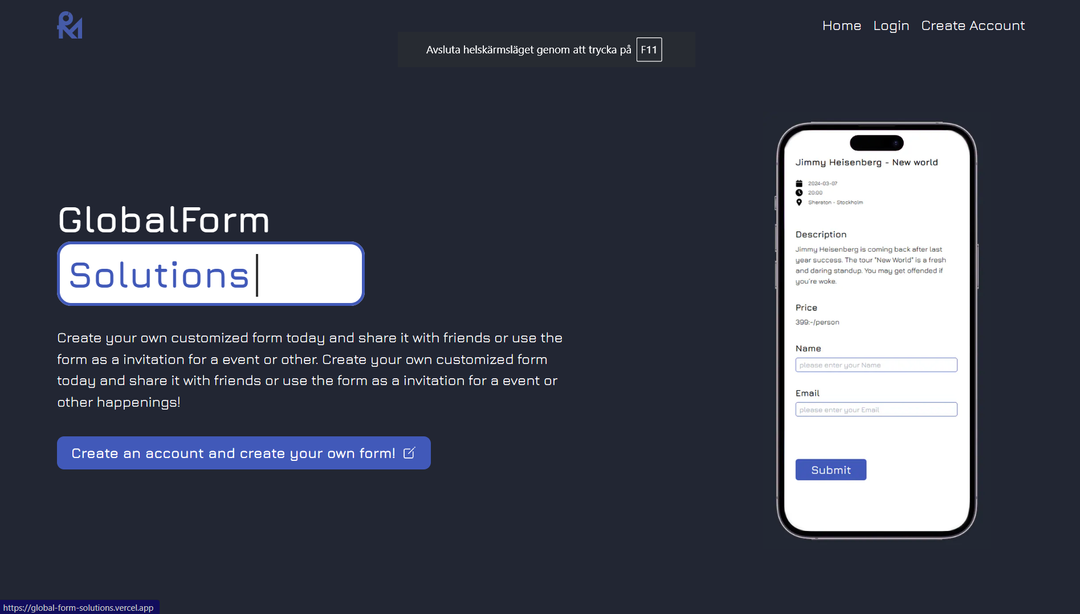 GlobalForm-Solutions project image.