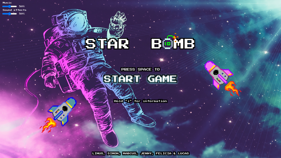 Star Bomb Game project image.